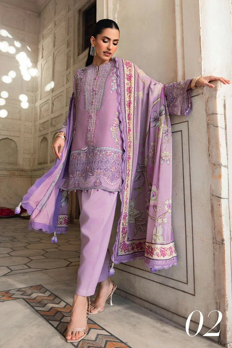 Maria B - M Basics Festive Unstitched Collection - Design 02 - Unstitched