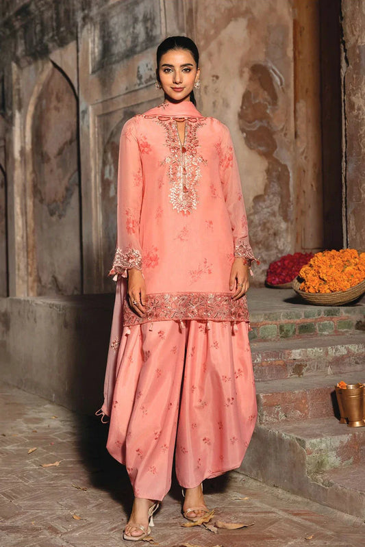 Maria B - M Basics Festive Unstitched Collection - Design 07 - Unstitched