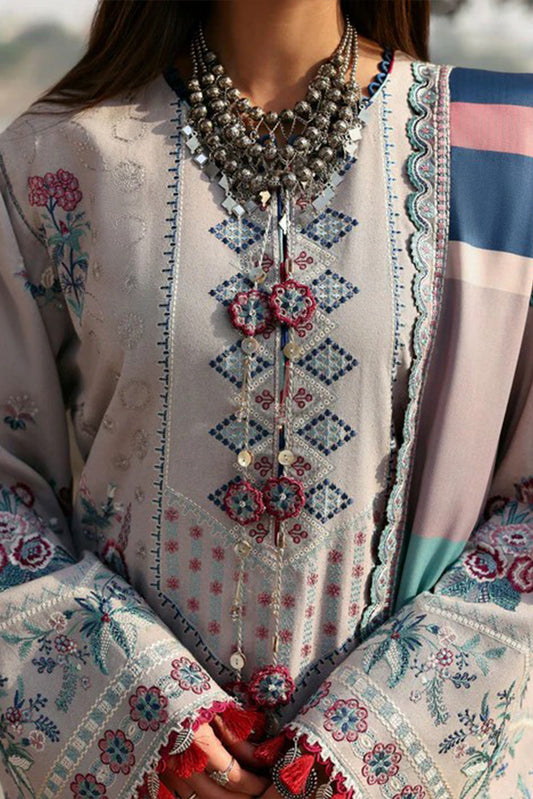 Sadaf Fawad Khan - Sirra Unstitched Winter Collection - D1 ROSHAN ARA - Unstitched