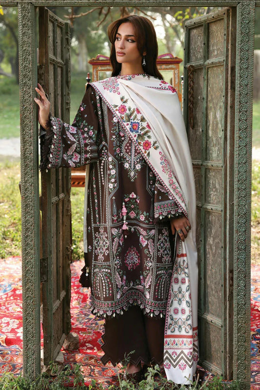 Sadaf Fawad Khan - Sirra Unstitched Winter Collection - D4 MEHROZ - Unstitched