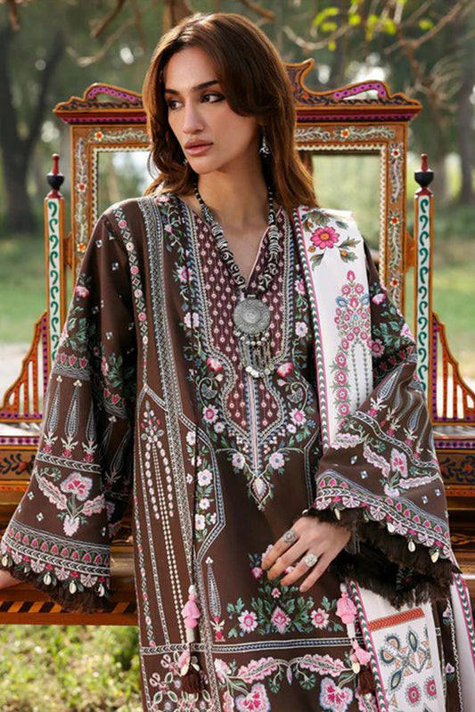 Sadaf Fawad Khan - Sirra Unstitched Winter Collection - D4 MEHROZ - Unstitched