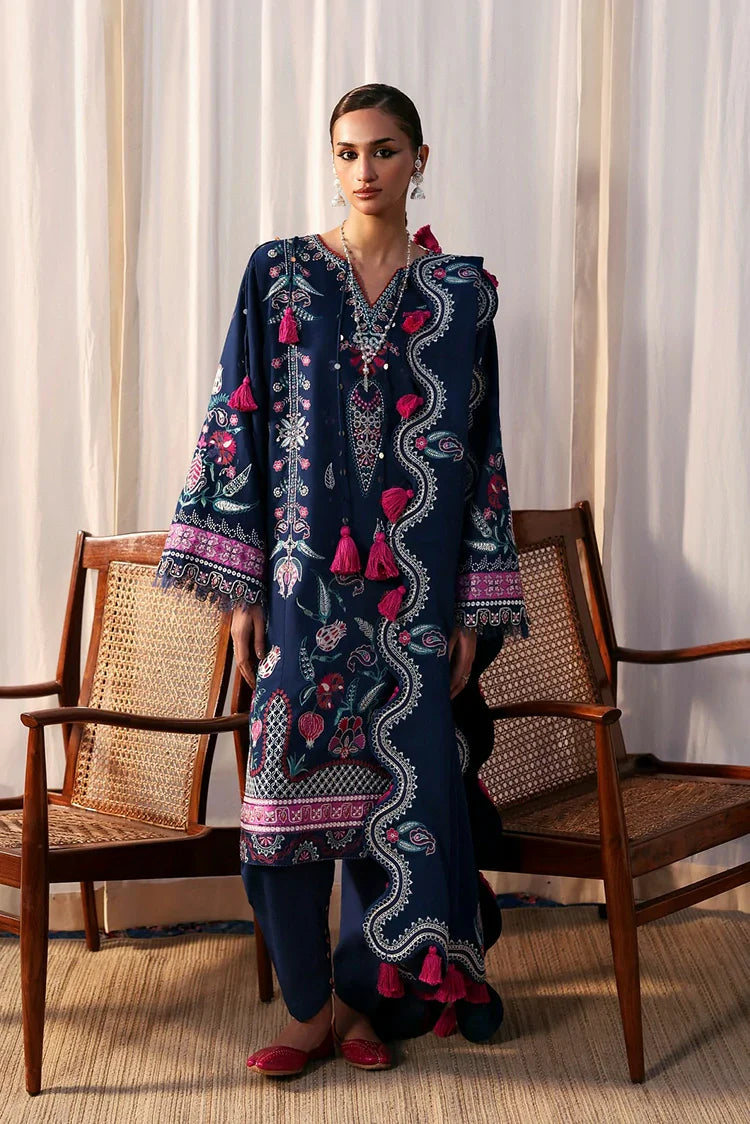 Sadaf Fawad Khan - Sirra Unstitched Winter Collection - D5 SHAHNOOR - Unstitched