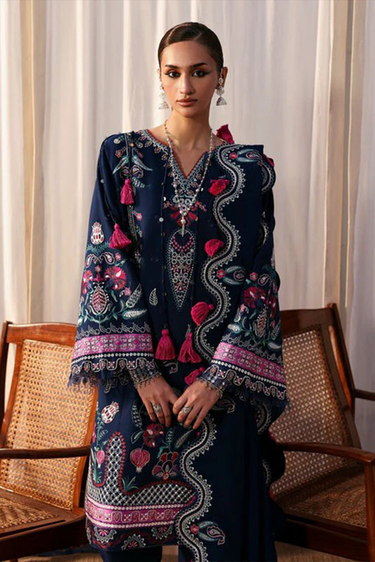 Sadaf Fawad Khan - Sirra Unstitched Winter Collection - D5 SHAHNOOR - Unstitched