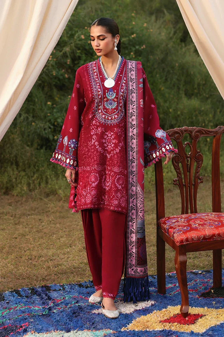 Sadaf Fawad Khan - Sirra Unstitched Winter Collection - D6 PARISSA - Unstitched