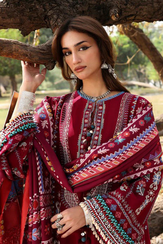 Sadaf Fawad Khan - Sirra Unstitched Winter Collection - D7 MEHRUNISA - Unstitched