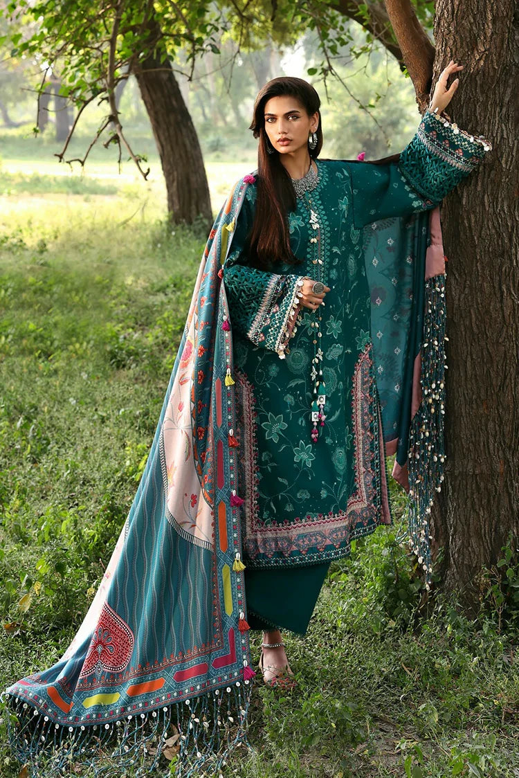 Sadaf Fawad Khan - Sirra Unstitched Winter Collection - D9 MAHPARI - Unstitched