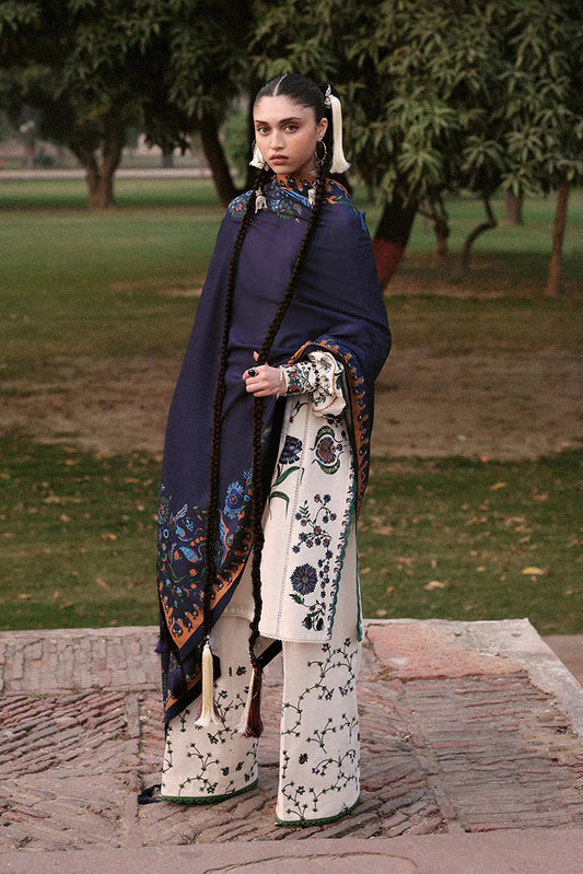 Hussain Rehar - Jugnu Khaddar Autumn Winter Edit 2 - Nahro-1210 - Unstitched