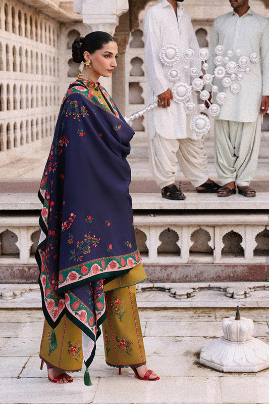 Hussain Rehar - Jugnu Khaddar Autumn Winter Edit 2 - Mitra-1211 - Unstitched