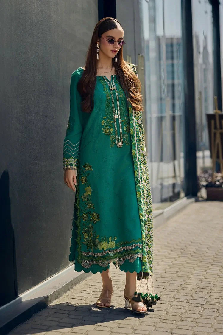 Charizma - Poshima Embroidered Peach Leather Collection Vol 2 - PSW5-13 - Unstitched