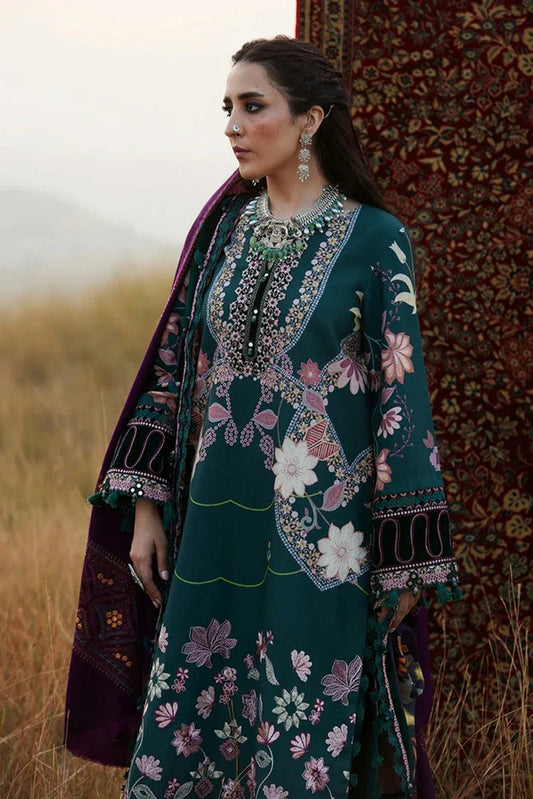 Saira Rizwan - Heritage Khaddar Karandi Collection - SERENEH-06 - Unstitched
