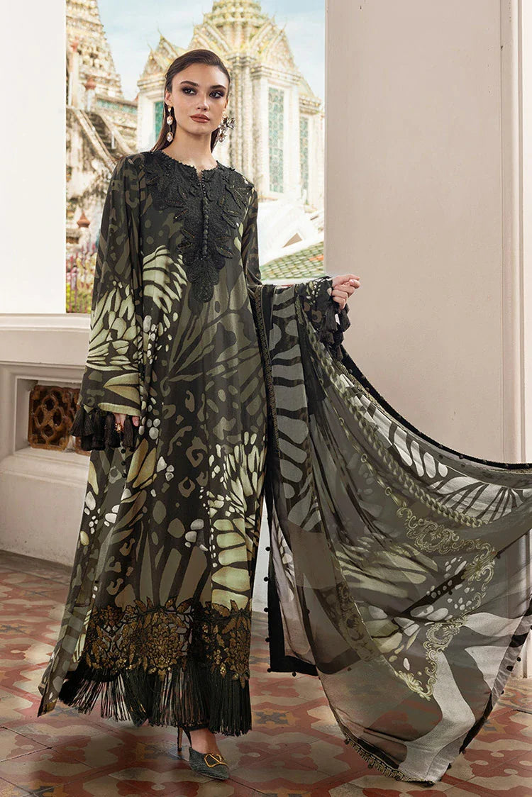 Maria B - M Prints Winter Edit - Design 9A - Unstitched