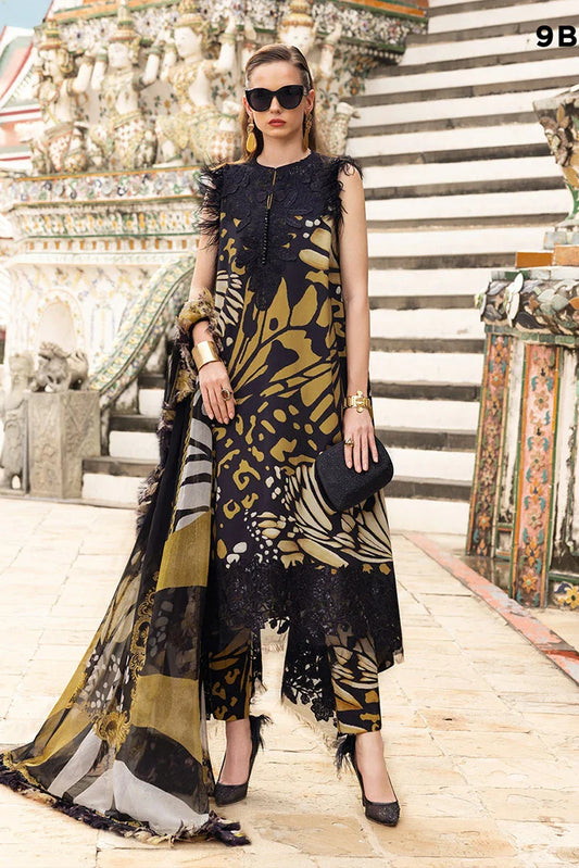 Maria B - M Prints Winter Edit - Design 9B - Unstitched