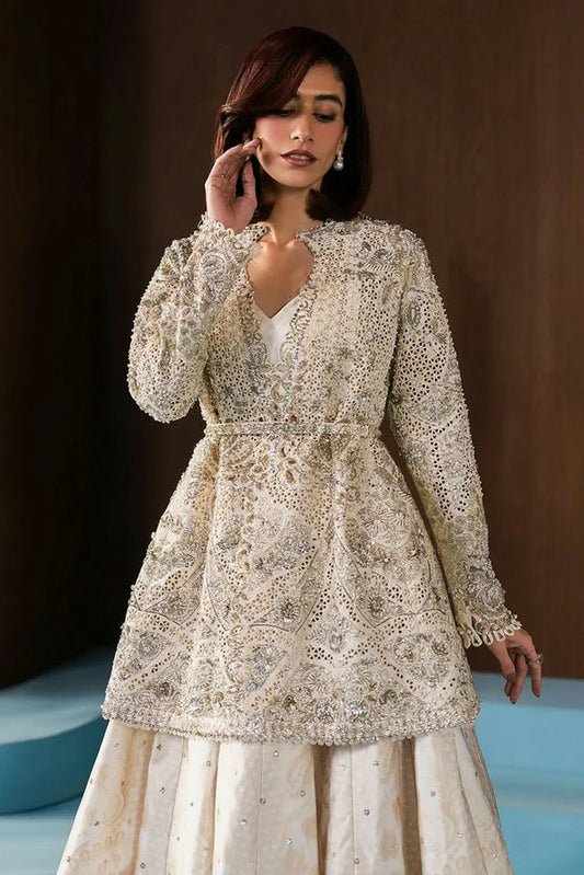 Afrozeh - Hayat Wedding Formals - 1125-ROHAVE - Unstitched
