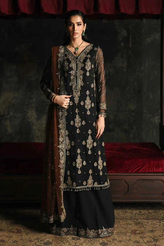 Charizma - Aura Luxury Chiffon Collection Vol 1 - CA26-01 - Unstitched