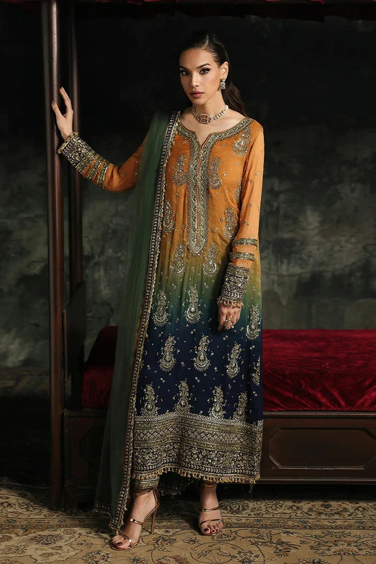 Charizma - Aura Luxury Chiffon Collection Vol 1 - CA26-02 - Unstitched