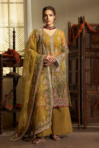 Fabiha Fatima - Mehar O Maah Luxury Festive Collection - 01 AMBER - Unstitched