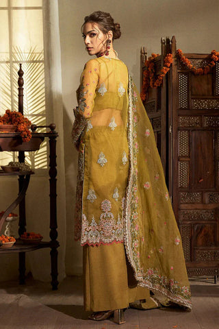 Fabiha Fatima - Mehar O Maah Luxury Festive Collection - 01 AMBER - Unstitched