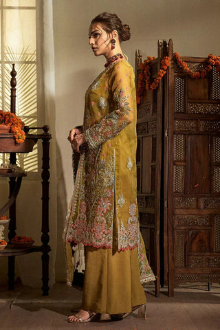 Fabiha Fatima - Mehar O Maah Luxury Festive Collection - 01 AMBER - Unstitched