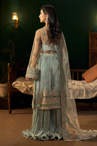 Fabiha Fatima - Mehar O Maah Luxury Festive Collection - 04 AQUAMARINE - Unstitched