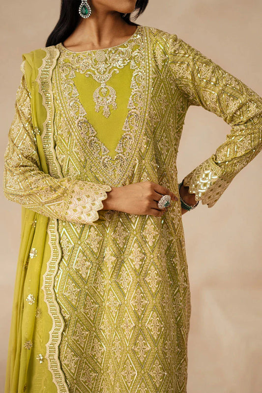 Freesia - Mehrun Luxury Chiffon Collection - FSU-5617 Syra - Unstitched