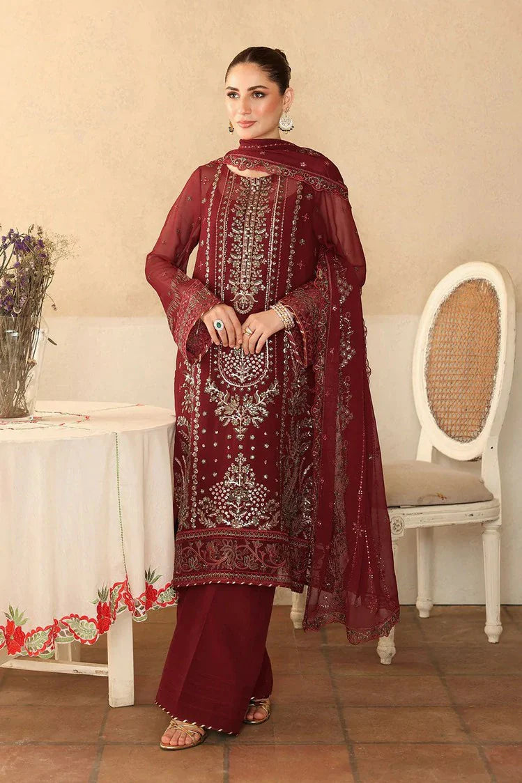Ramsha - Sonehri Luxury Festive Chiffon Collection Vol 2 - BB-204 - Unstitched