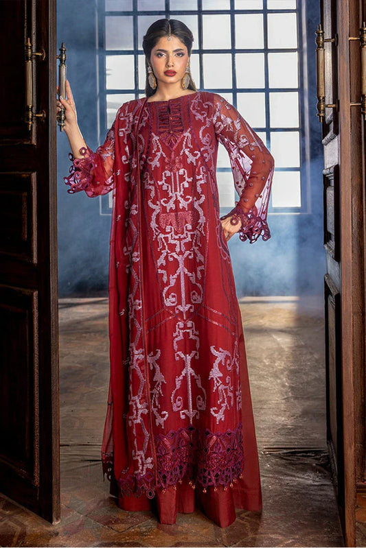 Zebtan - Aura Luxury Embroidered Collection - AR-07 - Unstitched