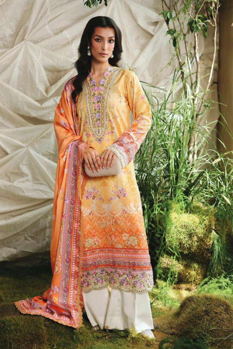 Rajbari - Silah Silk Edit - Design 03 - Unstitched