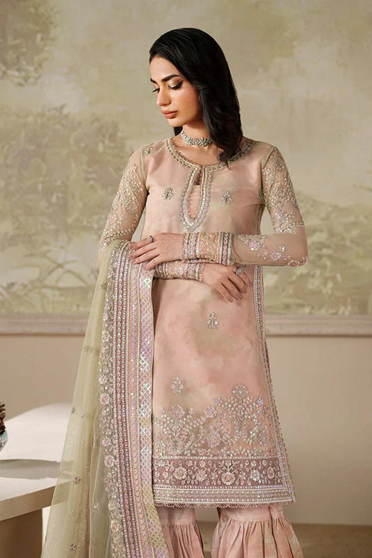Zarif - Zaneera Printed and Embroidered Edit - ZRF-ZPE-04 SERIYAH - Unstitched