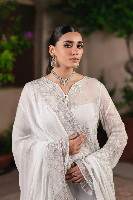 Freesia - Gulnaar Luxury Chiffon Collection - Faina-FSU-5656 - Unstitched
