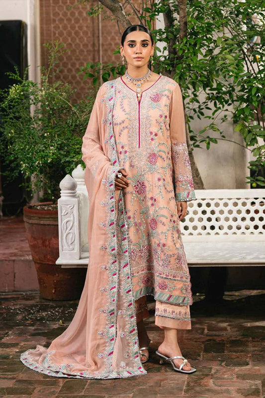 Freesia - Gulnaar Luxury Chiffon Collection - Anya-FSU-5659 - Unstitched