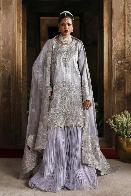 Emaan Adeel - Romansiyyah Luxury Formals - 01 AABROO - Unstitched