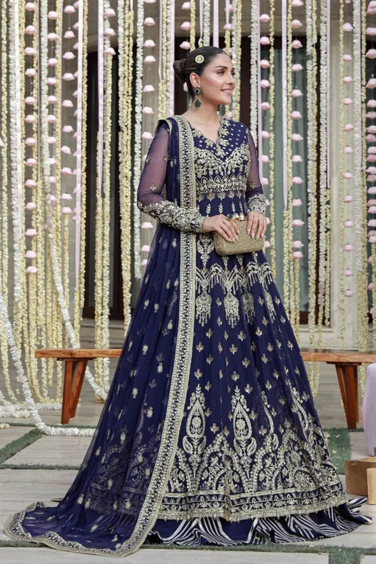 Gulmina - Luxury Handwork Chiffon Collection - 04-Ayesha - Unstitched