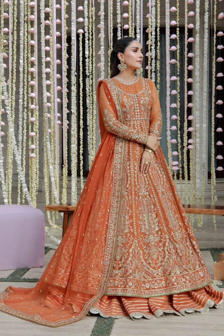 Gulmina - Luxury Handwork Chiffon Collection - 06-Anaya - Unstitched