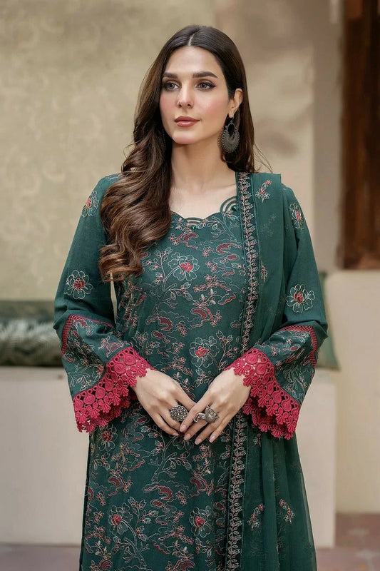 Noor e Fajar - Mehru Embroidered Karandi Collection - KR-178 - Unstitched