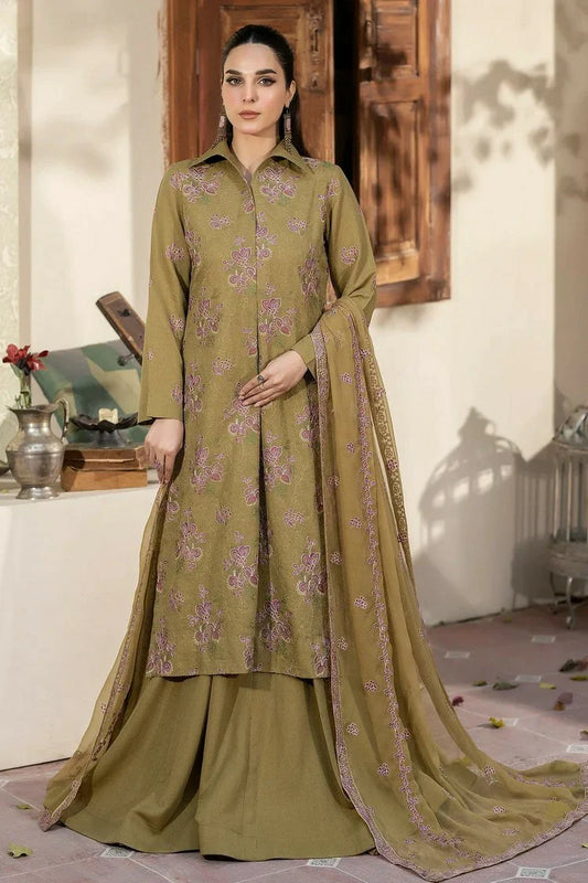 Noor e Fajar - Mehru Embroidered Karandi Collection - KR-185 - Unstitched