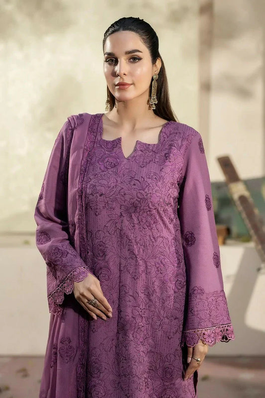 Noor e Fajar - Mehru Embroidered Karandi Collection - KR-188 - Unstitched