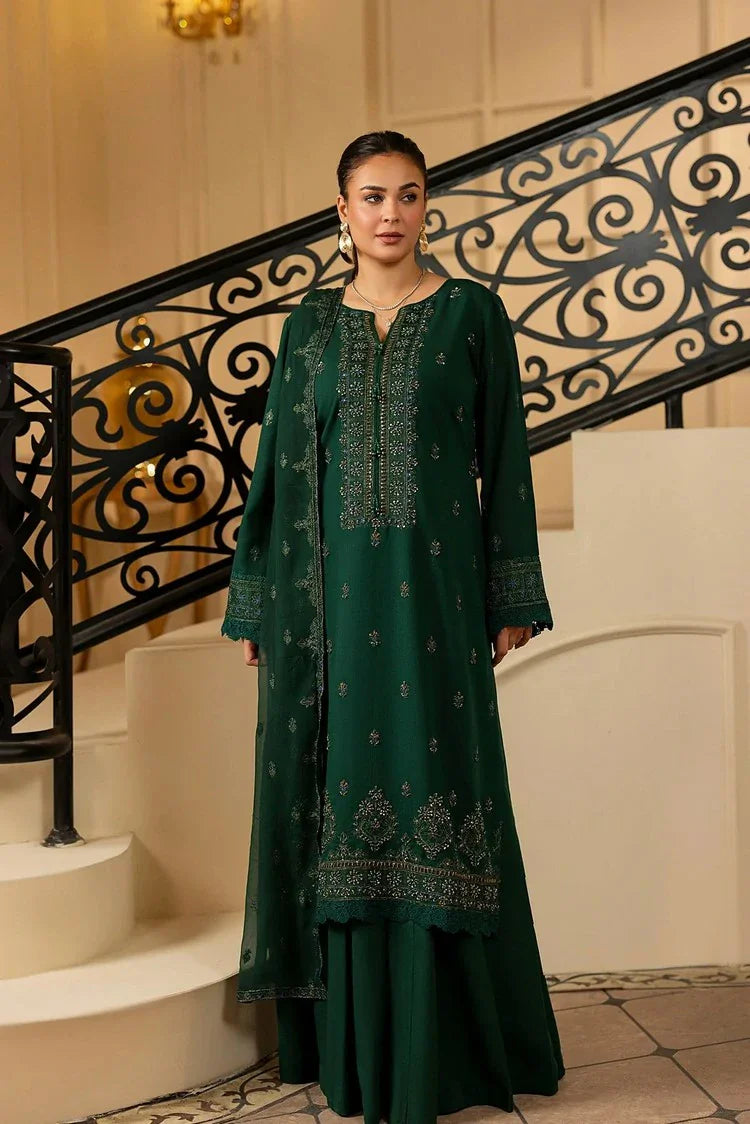Noor e Fajar - Apana Embroidered Karandi Collection - KR-210 - Unstitched