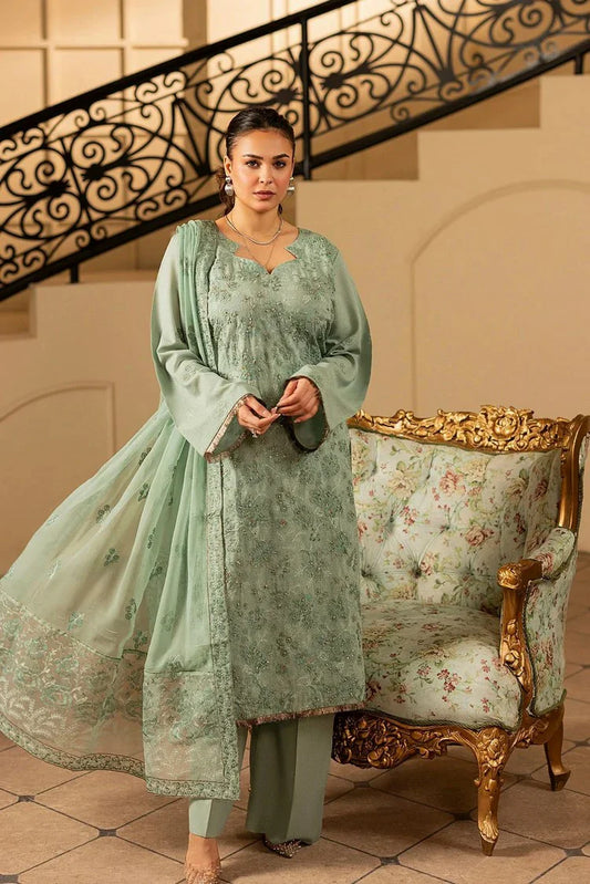 Noor e Fajar - Apana Embroidered Karandi Collection - KR-212 - Unstitched