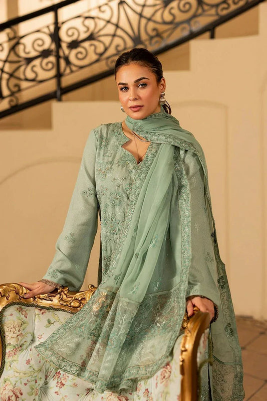 Noor e Fajar - Apana Embroidered Karandi Collection - KR-212 - Unstitched