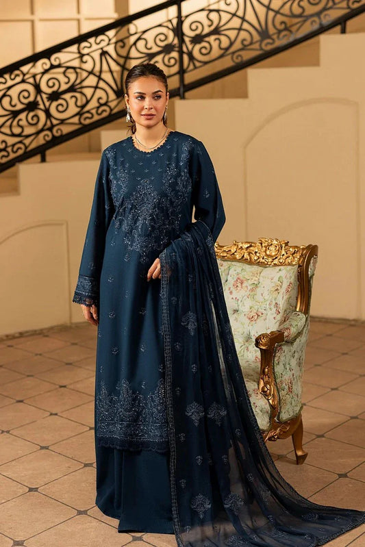 Noor e Fajar - Apana Embroidered Karandi Collection - KR-213 - Unstitched