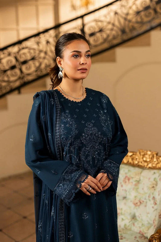 Noor e Fajar - Apana Embroidered Karandi Collection - KR-213 - Unstitched