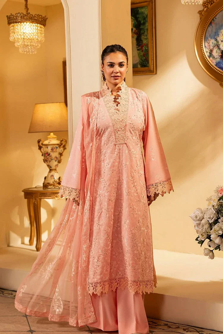 Noor e Fajar - Apana Embroidered Karandi Collection - KR-214 - Unstitched