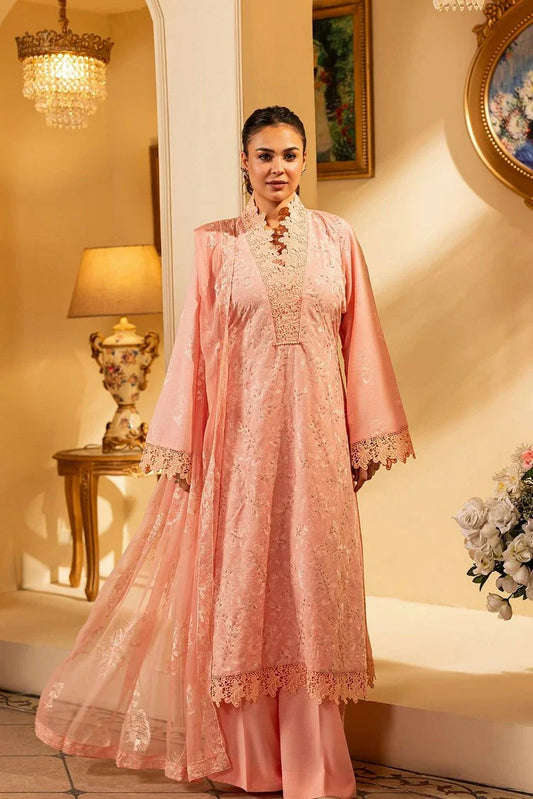 Noor e Fajar - Apana Embroidered Karandi Collection - KR-214 - Unstitched