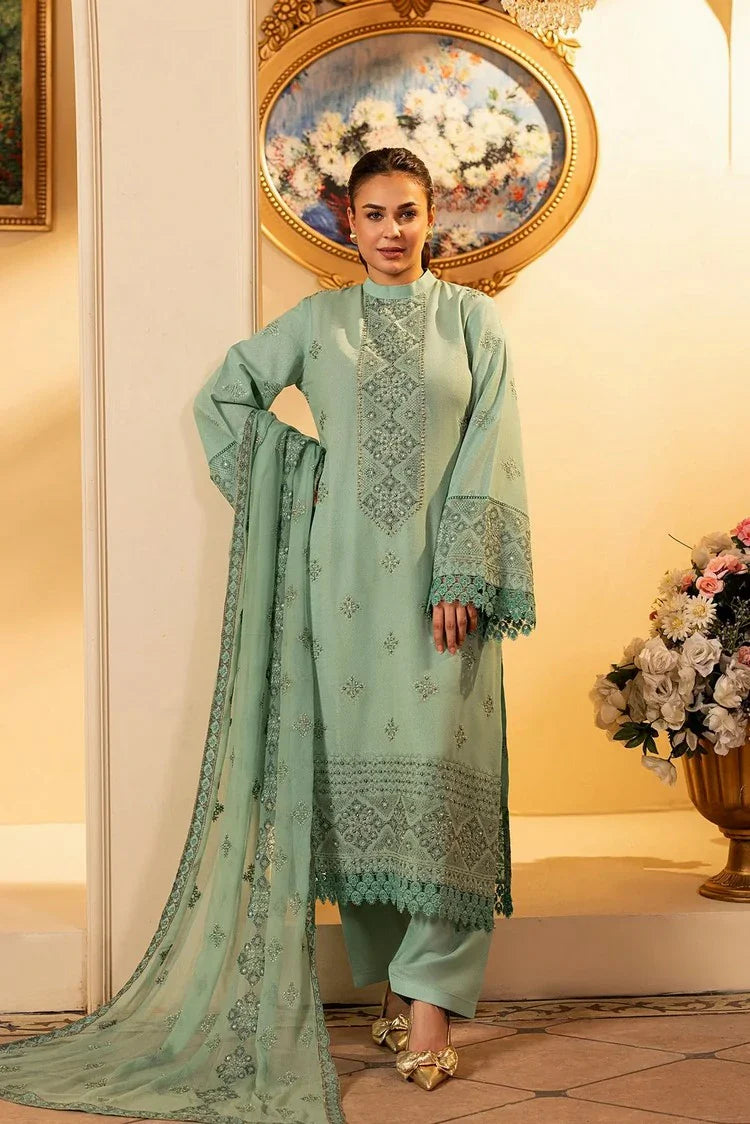 Noor e Fajar - Apana Embroidered Karandi Collection - KR-218 - Unstitched