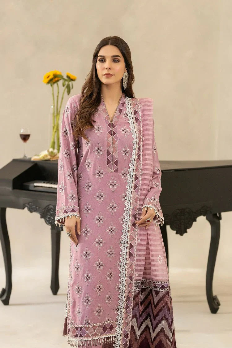 Raeesa - Dehleez Embroidered Karandi Collection - DK-004 - Unstitched