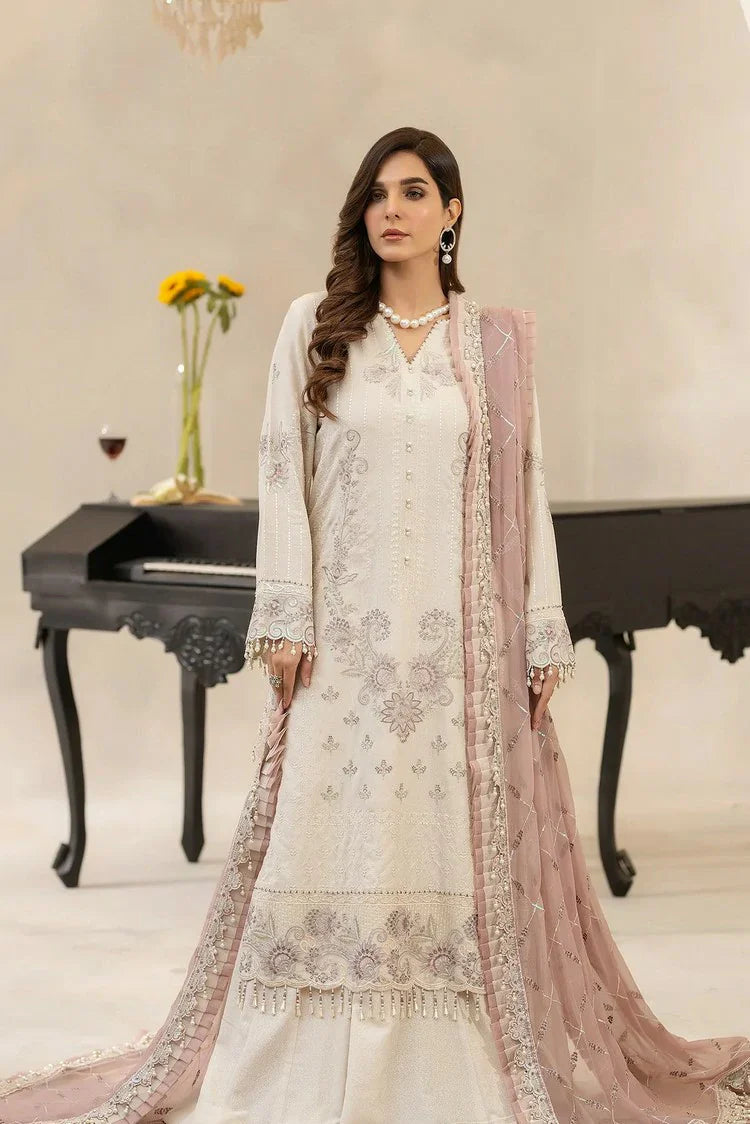 Raeesa - Dehleez Embroidered Karandi Collection - DK-005 - Unstitched