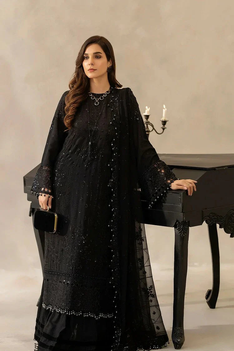 Raeesa - Dehleez Embroidered Karandi Collection - DK-006 - Unstitched