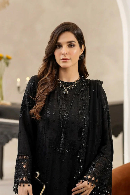 Raeesa - Dehleez Embroidered Karandi Collection - DK-006 - Unstitched