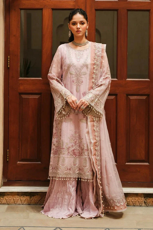 Raeesa - Inayat Luxury Embroidered Chiffon Collection - HU-56 - Unstitched