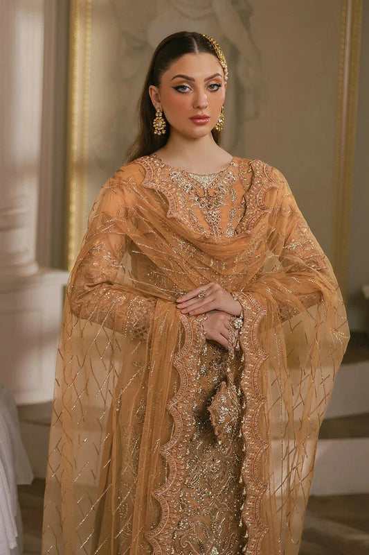 Raeesa - Ada Luxury Chiffon Collection - HU-42 Shamsi - Unstitched
